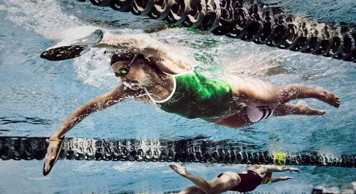 entrainement natation triathlon equipements