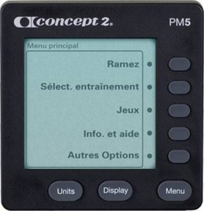 Ecran MP5 Concept2 Modèle D